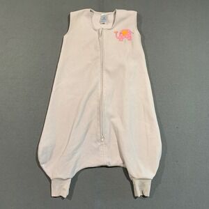 HALO SleepSack Big Kids 2-3T Fleece Wearable Blanket Elephant 90115